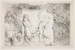 La danza dei satiri da Jean Honore Fragonard